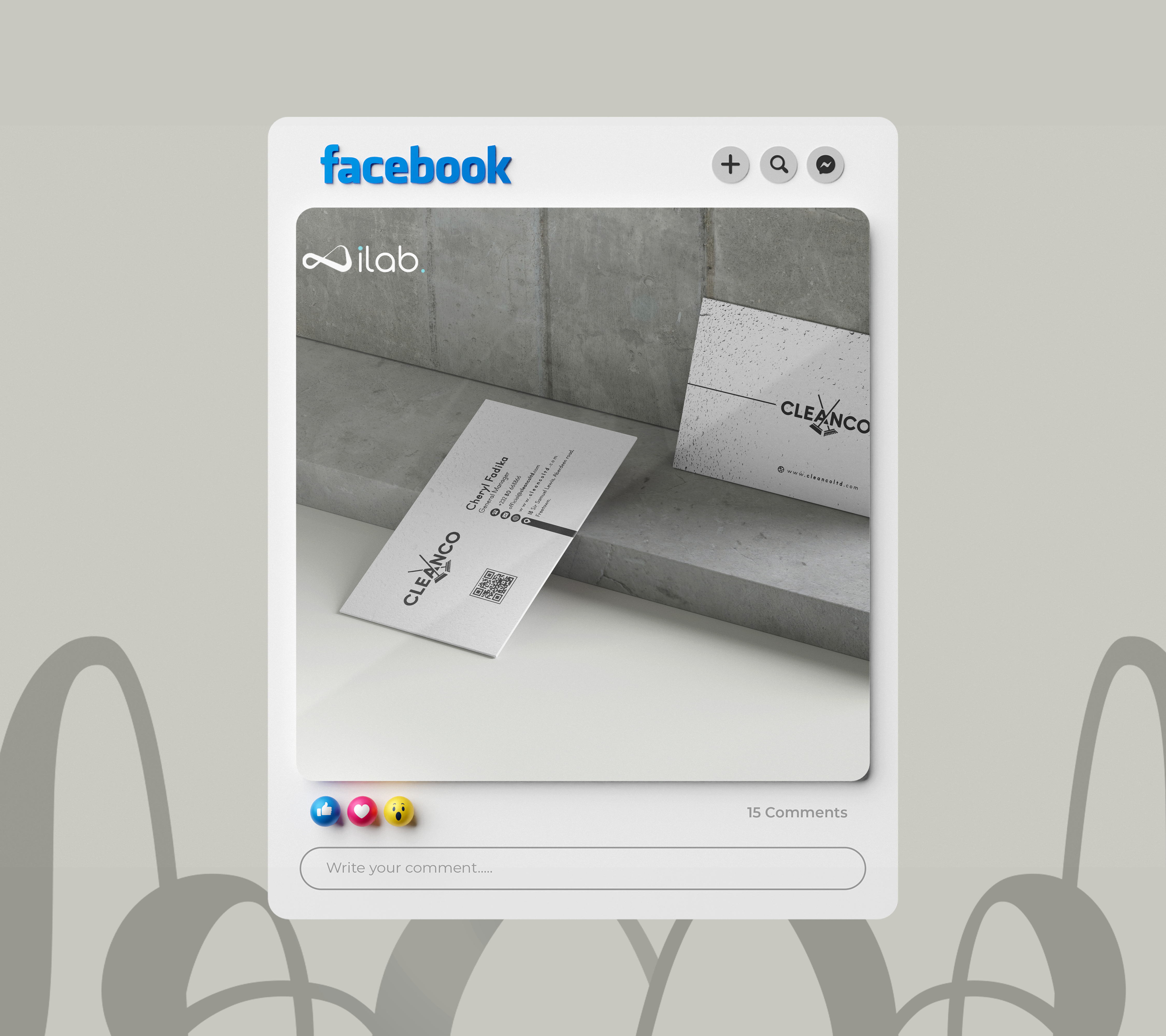 CleanCo Business Card