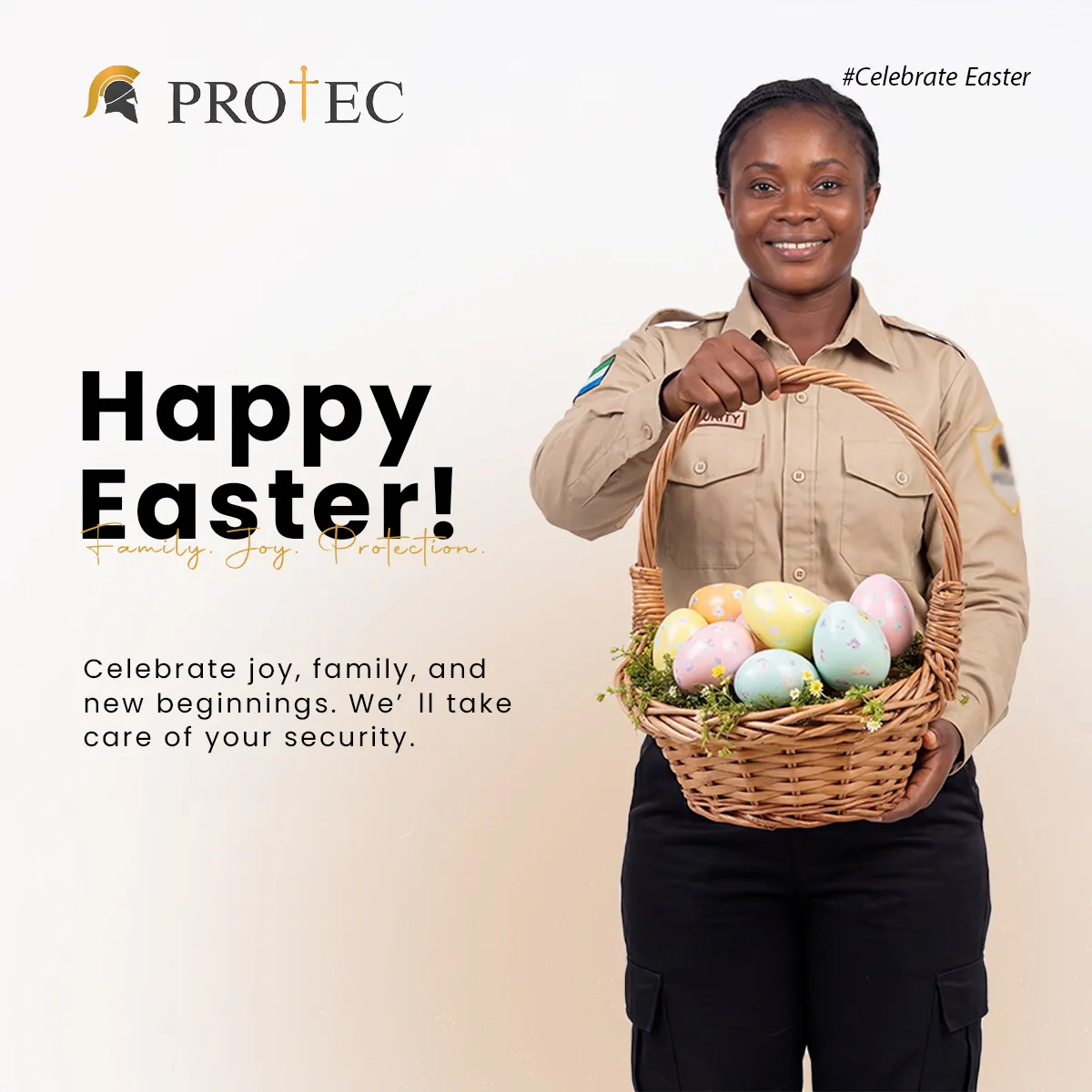 Happy Easter Security Wishes