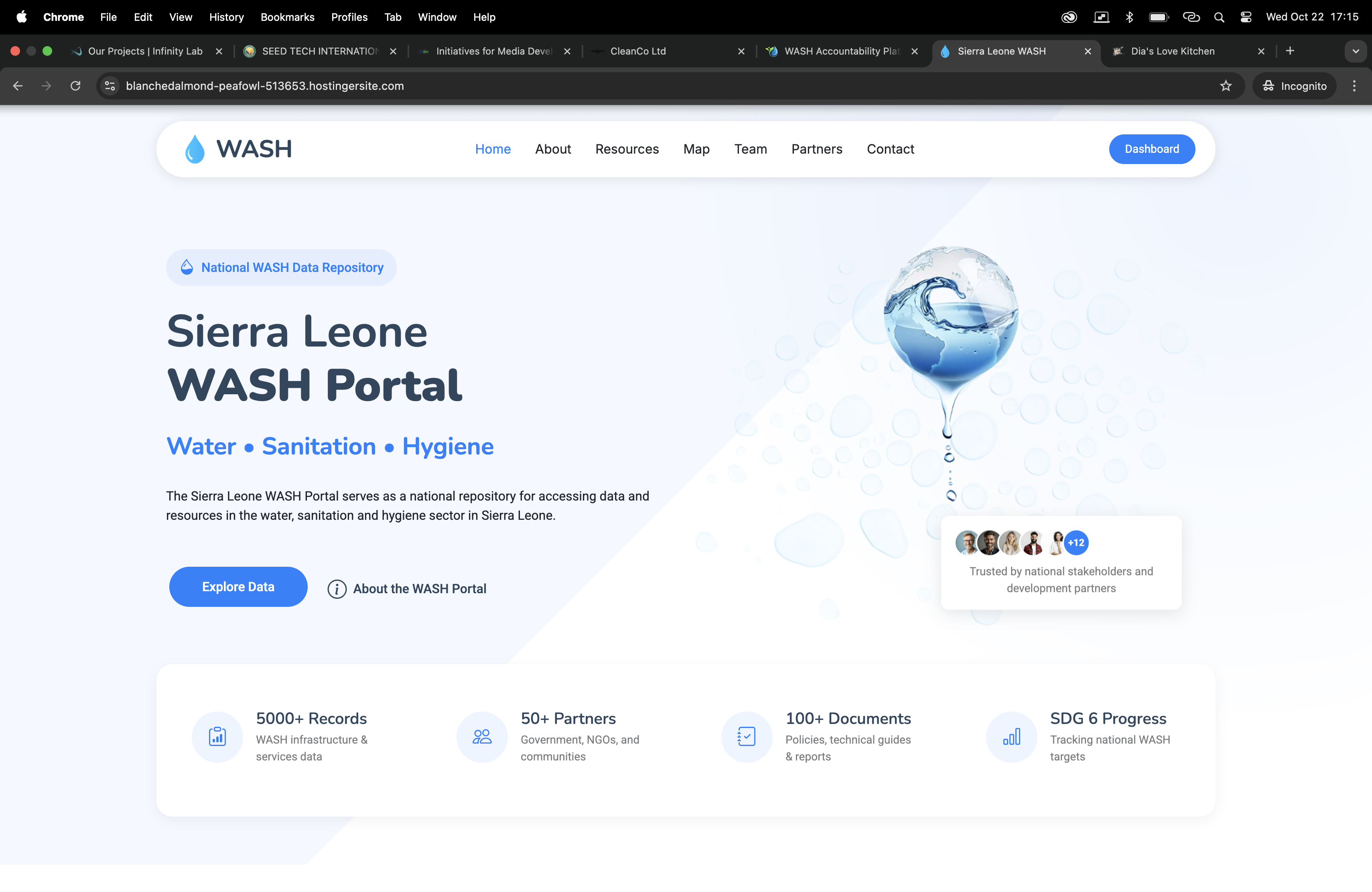 Sierra Leone WASH Portal